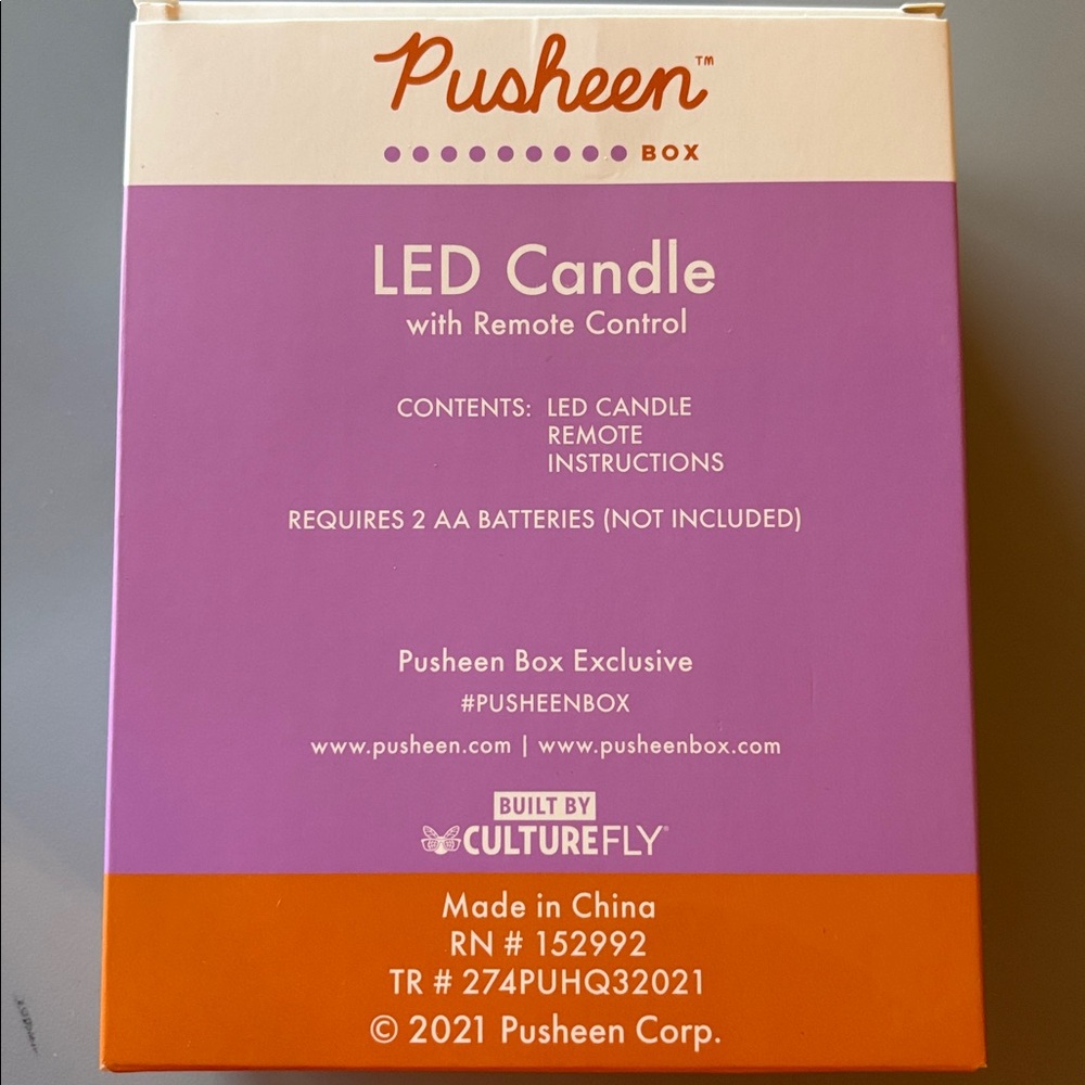Pusheen Box LED candle. - Picture 2 of 6